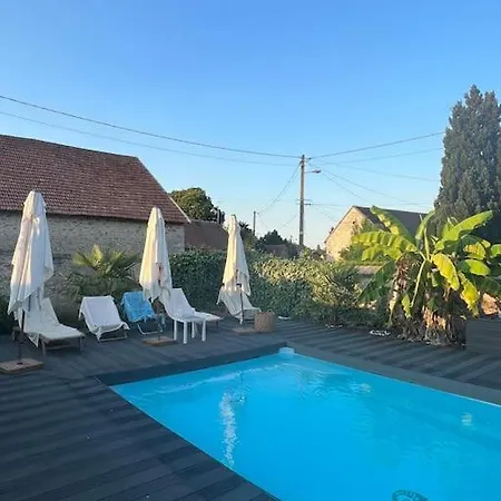 Avec Piscine Ferienhaus *