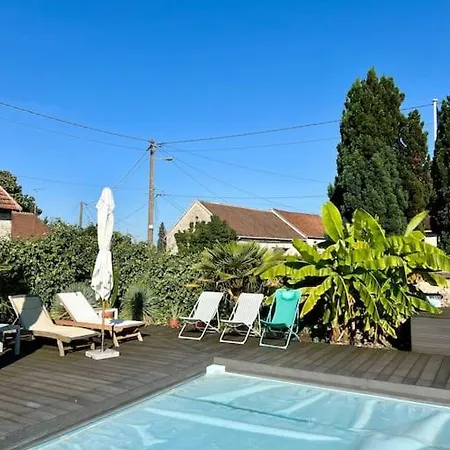 Avec Piscine Ferienhaus Soisy-Bouy